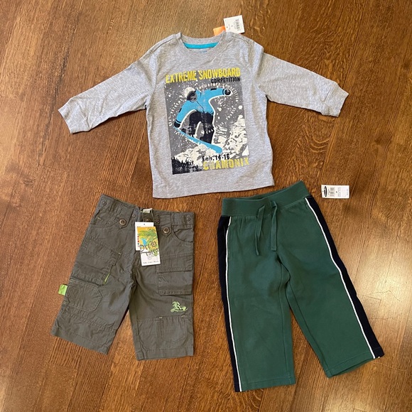 NWT Sz 3 tee and pants - Picture 1 of 4